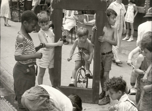 Helen Levitt Broken Mirror