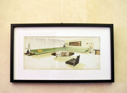 Frank Kyle Studio Interior Design Sketch
