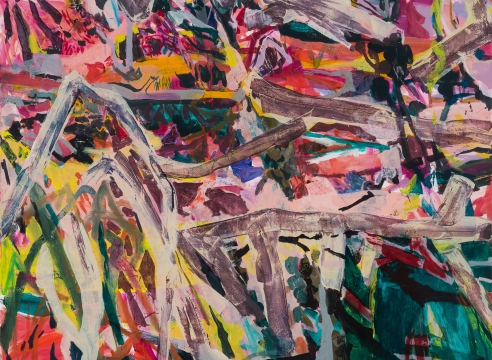 painting on canvas