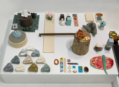 Ceramic installation by Marjolijn de Wit