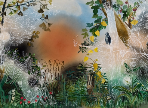 Painting on canvas by Angelina Gualdoni
