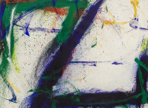 Between Tachisme and Abstract Expressionism