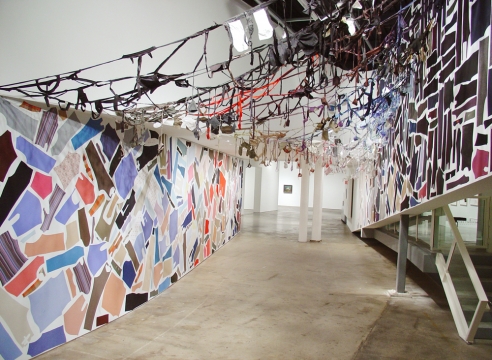 Jean Shin - Cut Out and Suspended Seams