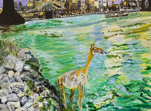 Olive Ayhens: Urbanites and Ur-Beasts