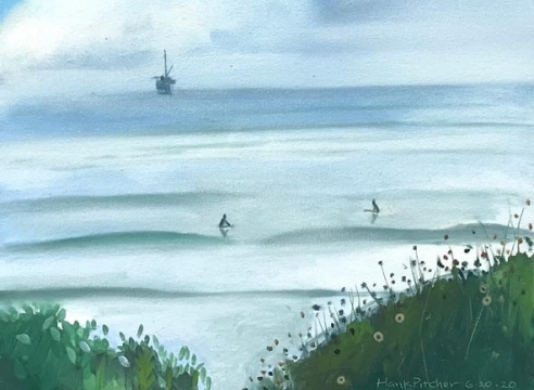 HANK PITCHER, 2 Surfers, 6/20/20