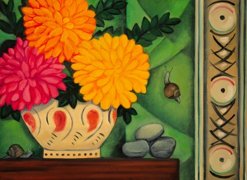 ANGELA PERKO, The Mark on the Wall, 2020