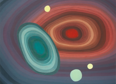 OSKAR FISCHINGER (1900-1967), Orbits in Motion, c. 1965