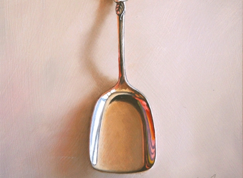 LESLIE LEWIS SIGLER, Silver Spoon #168, The Shapeshifter, 2020