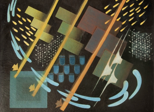 OSKAR FISCHINGER (1900-1967), Composition 44, 1944
