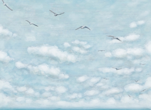 LIZ BRADY, Escape to the Sea, 2020