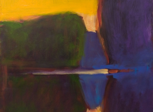 BJORN RYE (1942-1998), Abstracted Landscape, c. 1990s