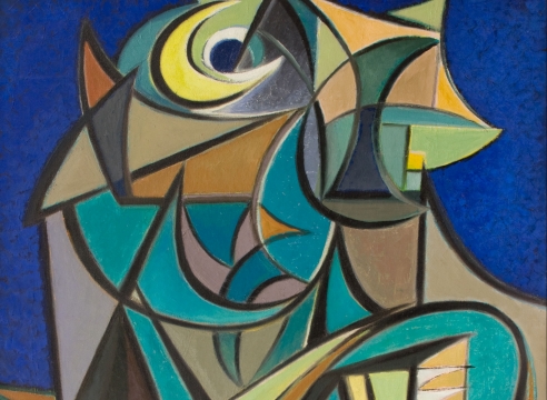 WERNER DREWES (1899-1985), Demon of the Night, 1953