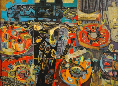 JOHN BERNHARDT (1921-1963), Radio Still Life - Major Work, 1956