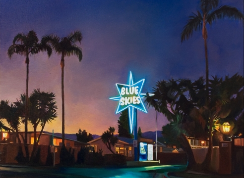 PATRICIA CHIDLAW, Blue Skies, 2020
