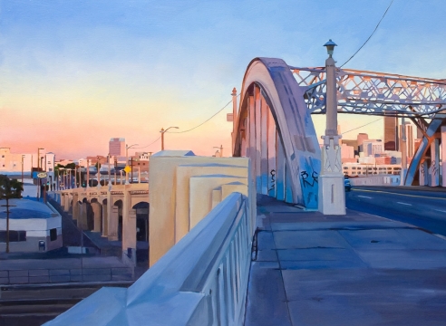 PATRICIA CHIDLAW, Dawn, Sixth St Viaduct, 2020