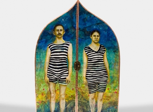 HOLLI HARMON , Untitled (Sun Goddess Retablo), 2020