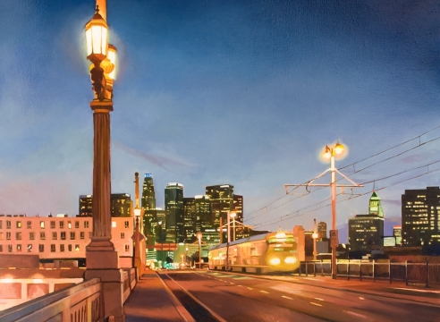 PATRICIA CHIDLAW, Gold Line, 2020