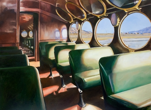 PATRICIA CHIDLAW, Ghost Train, 2020