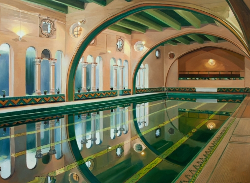 PATRICIA CHIDLAW , Pool, Berkeley, City Club 2, 2020