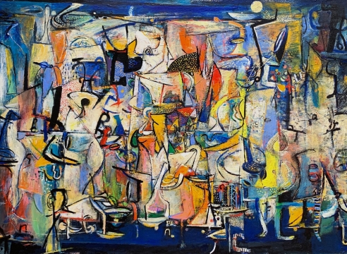 WOSENE KOSROF, Caribbean Nights III, 2018