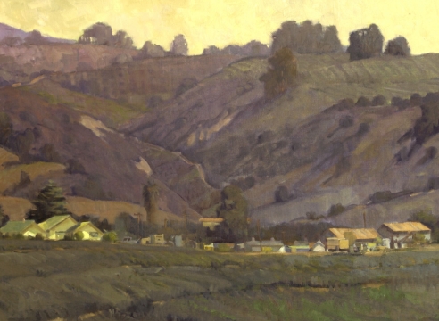 MEREDITH BROOKS ABBOTT, Farming Village, 2008