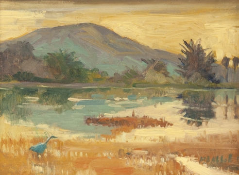 MEREDITH BROOKS ABBOTT, Egret