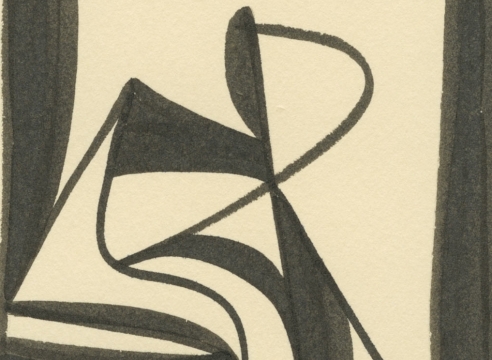 SIDNEY GORDIN (1918-1996), #157, c. 1943