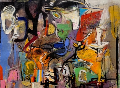 WOSENE KOSROF, Coltrane's New Cat, 2020