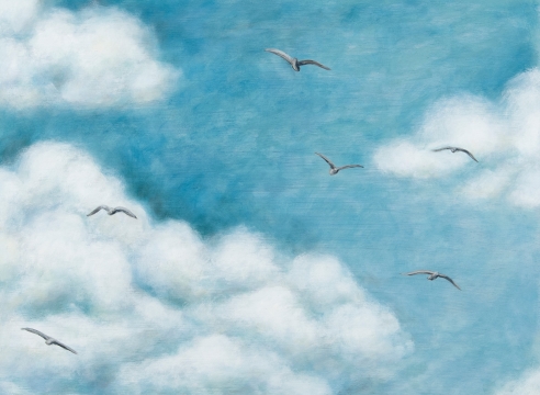 LIZ BRADY, The Flock, 2020
