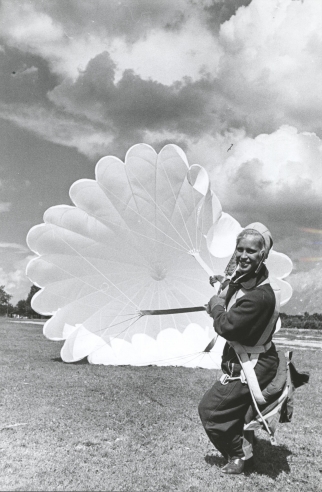parachutist