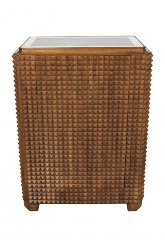 Paolo Buffa Cabinet Small Squares Brutal Front Bar