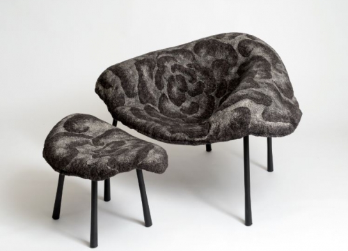Armchair & ottoman