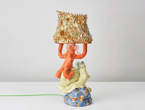 Ceramic by Katie Stout titled Snail Trail from 2021