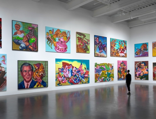 Peter Saul: Crime and Punishment