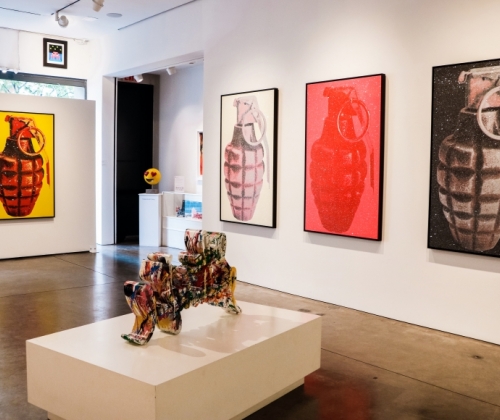 Russell Young: New York Grenades