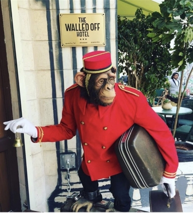 Banksy's "Walled Off Hotel"