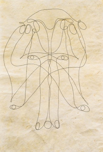 Tunga ink drawing