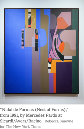 Mercedes Pardo The New York Times The Art Show At The Armory Blue Chip Brands Show Their Best News Sicardi Ayers Bacino Art Gallery