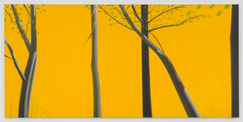 Alex Katz at the Museo Nacional ThyssenBornemisza, Spain