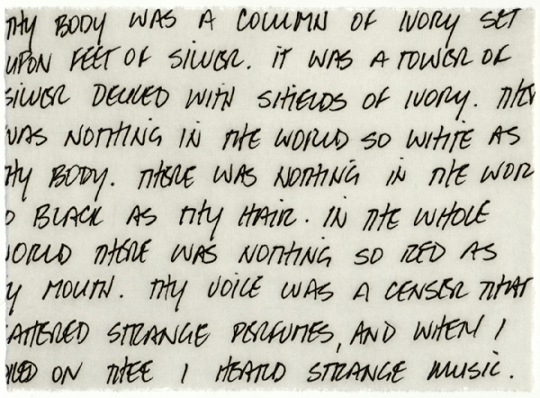 "Untitled" (Oscar Wilde)