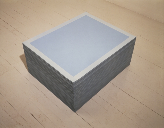 "Untitled" (Blue Mirror)