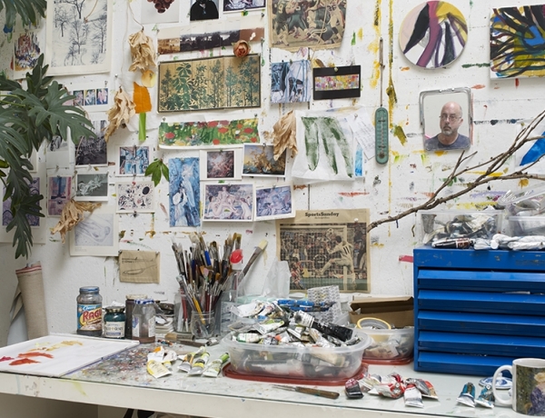 BILL SCOTT AT Rider University Art Gallery