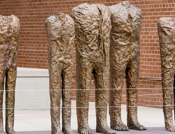 Magdalena Abakanowicz at Sculpture Milwaukee