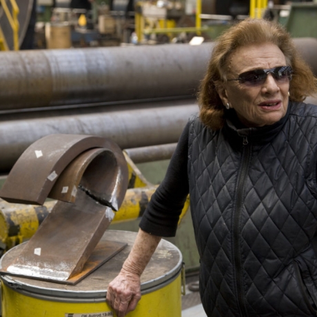 At 96, the Sculptor Beverly Pepper Is Only Now Getting Credit for Using Cor-Ten Steel Way Before Richard Serra