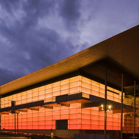 GOMA Finally Switches On its Massive James Turrell Light Installation