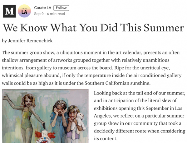 Curate.LA - We Know What You Did This Summer