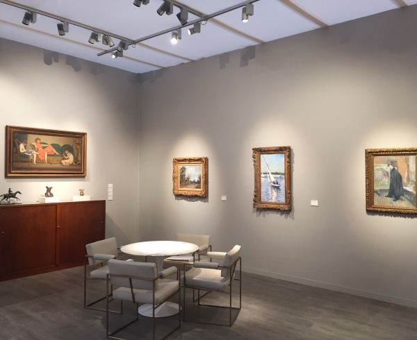 TEFAF New York Spring booth installation
