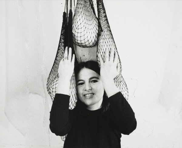 Portrait of Eva Hesse by Herman Landshoff