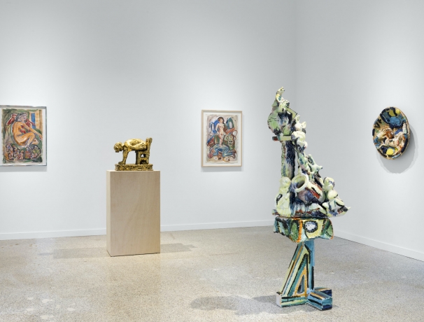 Viola Frey (The Space Just Between) Sculpture and Works on Paper 1970 - 1989