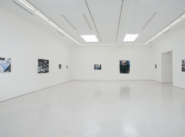 Ellen De Meutter Writings on the Wall Installation View
